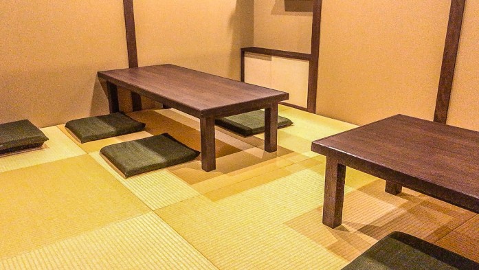 琉球畳敷きの和室